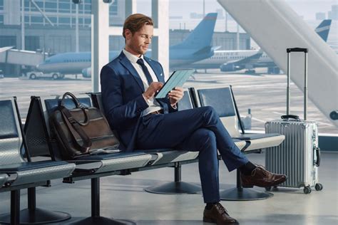 executive business traveller.